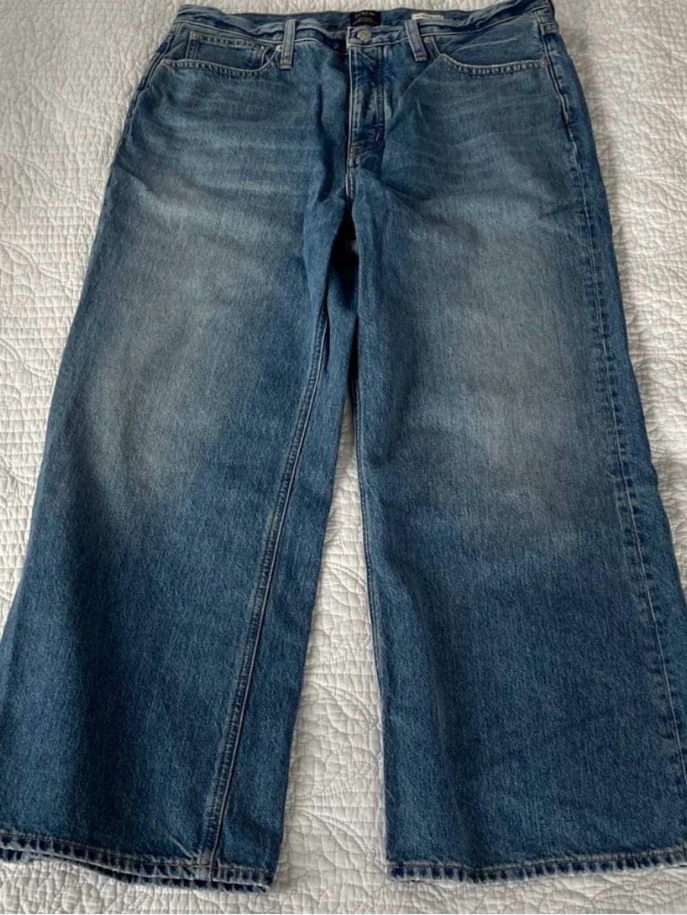 J. Crew Vintage Wide-Leg Premium Edition Blue Jeans, women’s 31